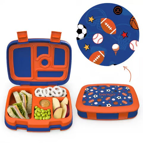 Contenedor para comida lonchera bentgo bento niño deportes BGKDPT-SPO