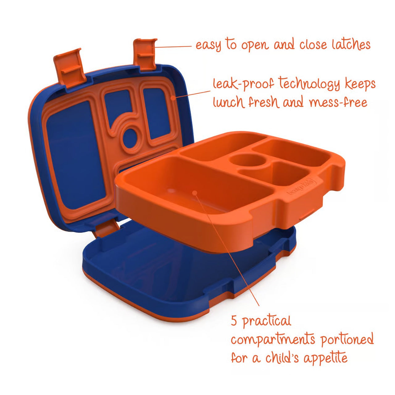 Contenedor para comida lonchera bentgo bento niño deportes BGKDPT-SPO