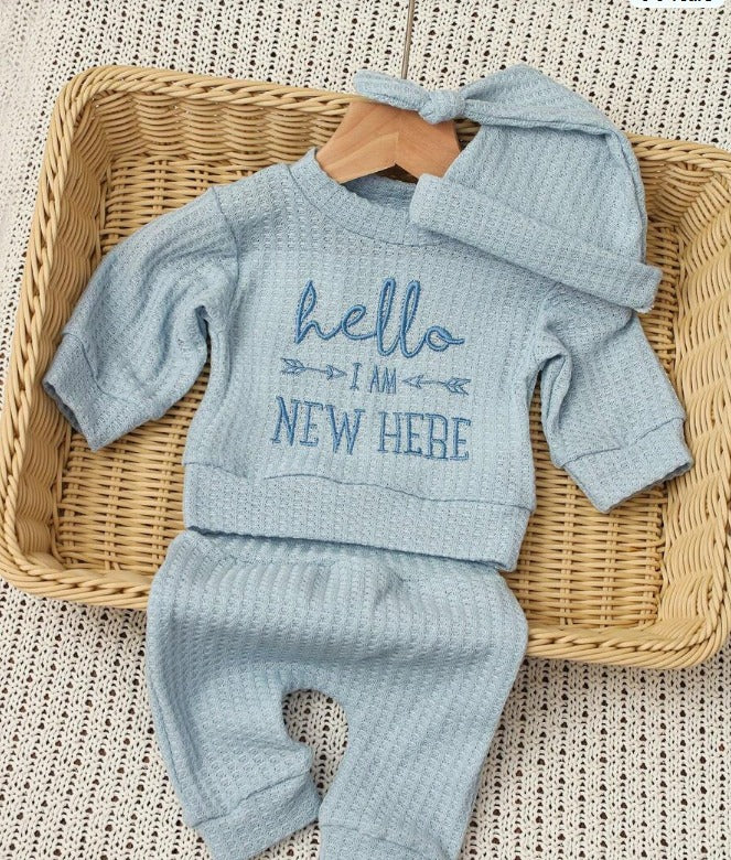 Set 3 piezas azul bebe niño sa25040236737027070