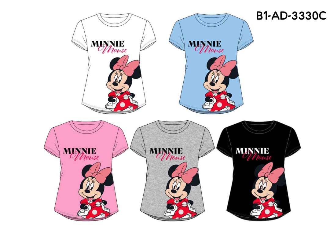 Camisa dama mujer blanca Minnie B1-AD-3330C promo 3x1000