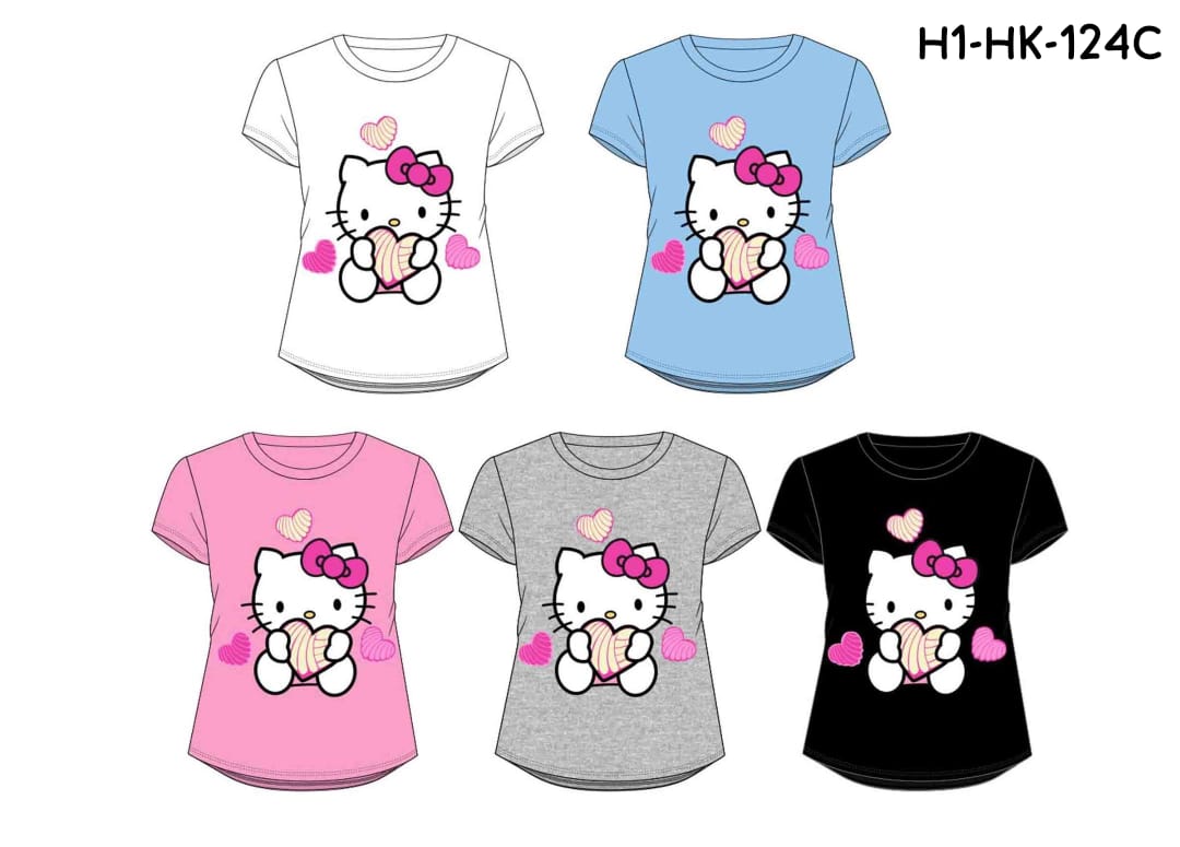 Camisa dama mujer blanca Hello Kitty H1-HK-124C promo 3x1000