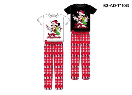Pijama blanca roja niño navidad navideño Mickey B3-AD-T110G 590490
