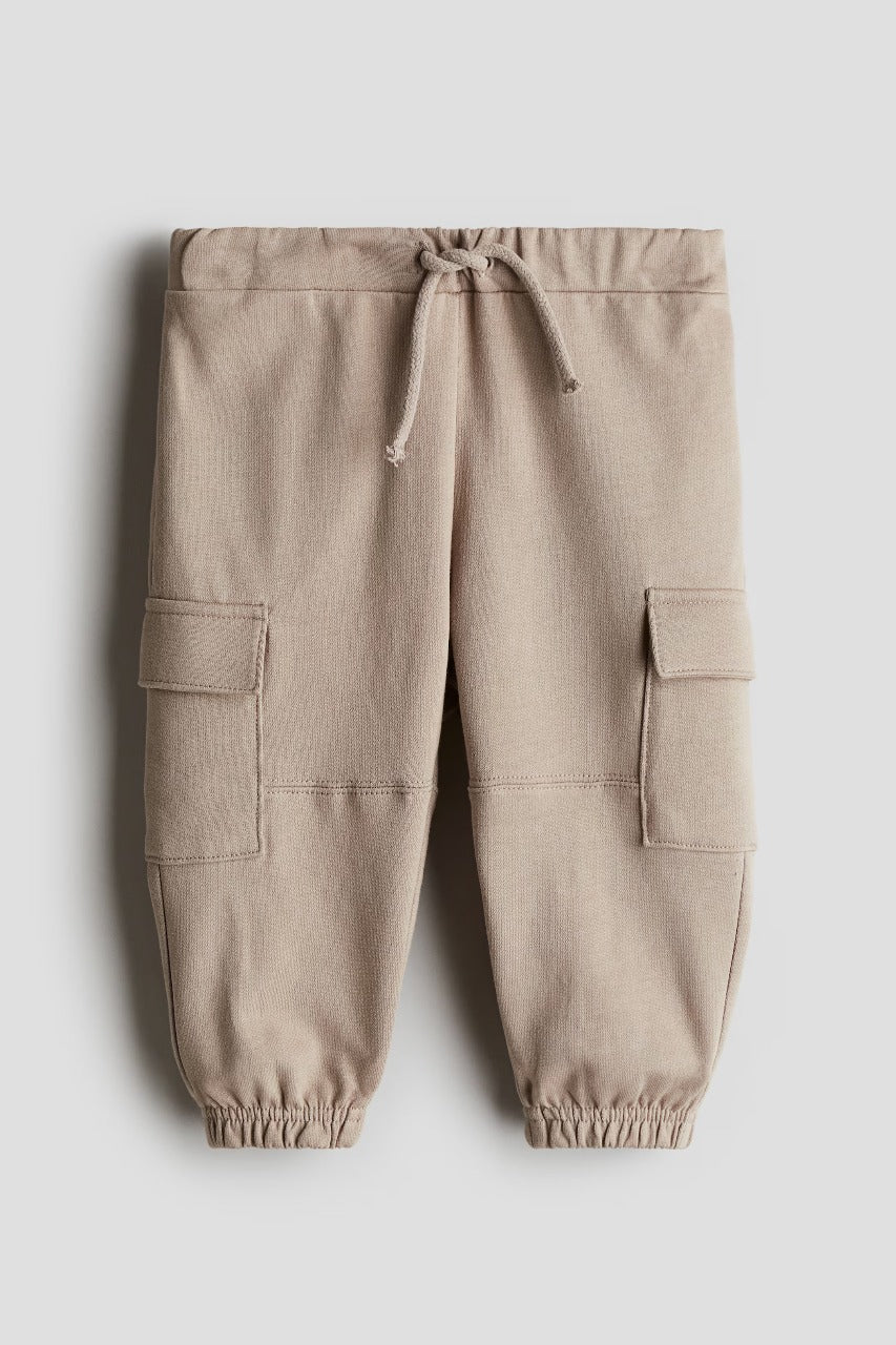 Pantalon joggers beige niño H&M 1268010003