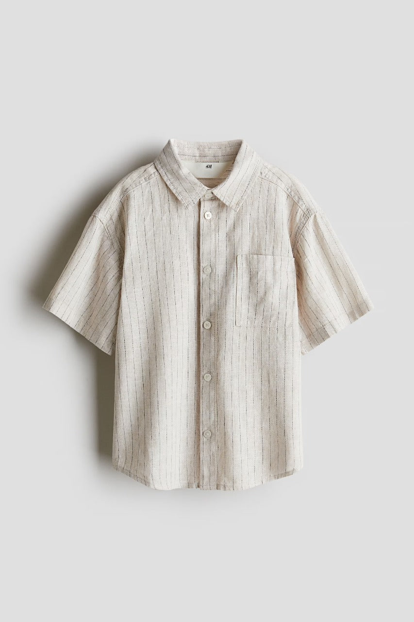 Camisa beige niño H&M 1274056002