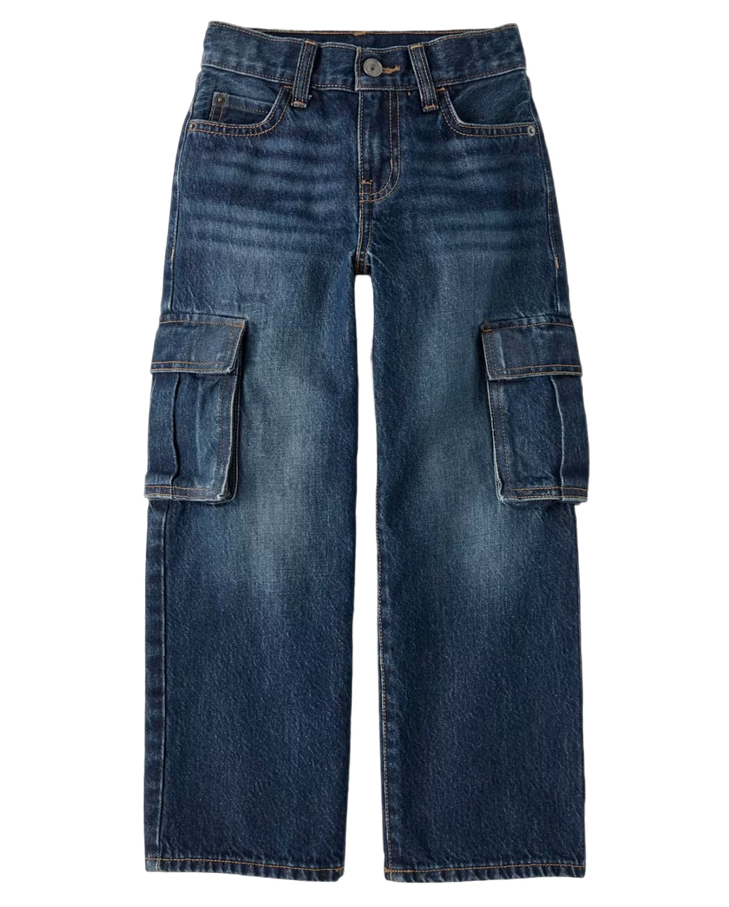 Pantalon azul jeans cargo niño Childrens Place 3057250