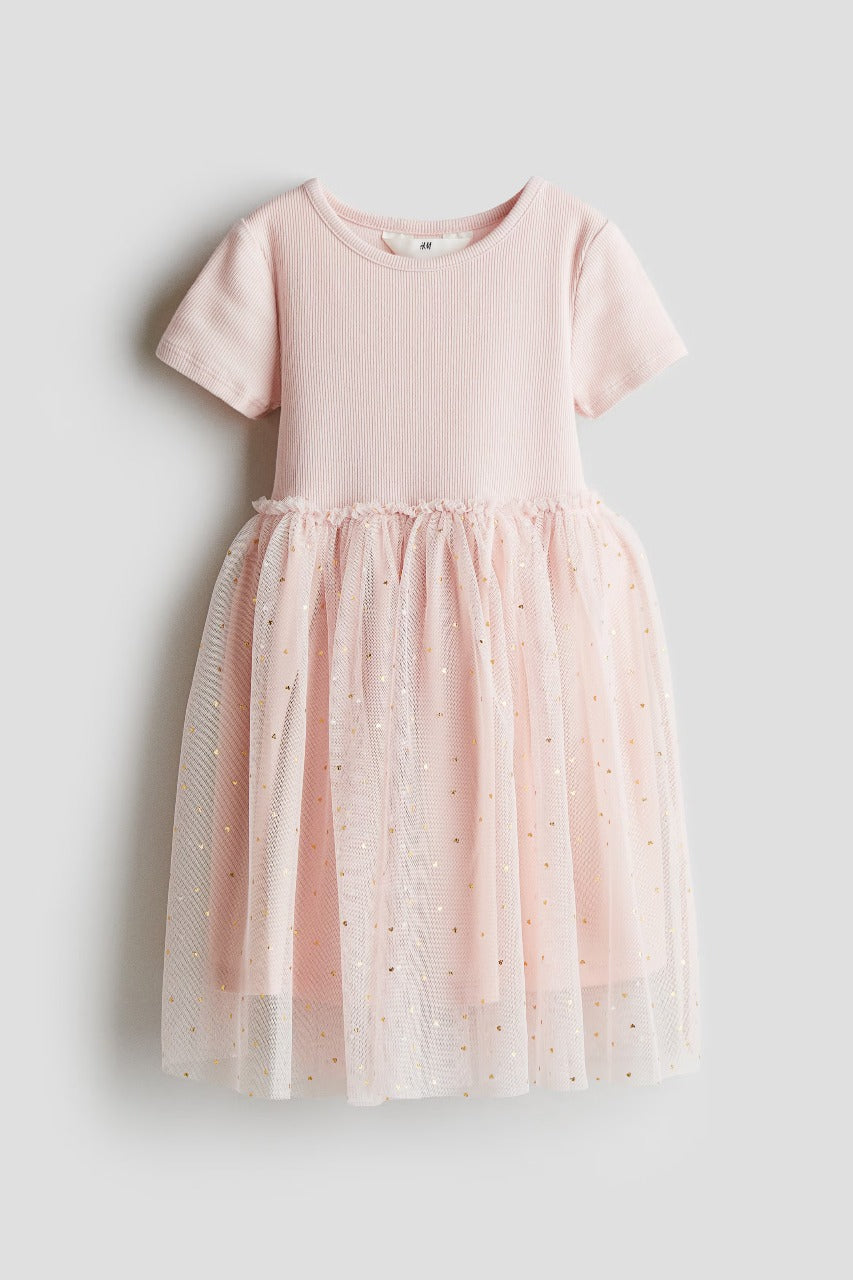 Vestido rosado tutu bebe niña H&M 1281499010