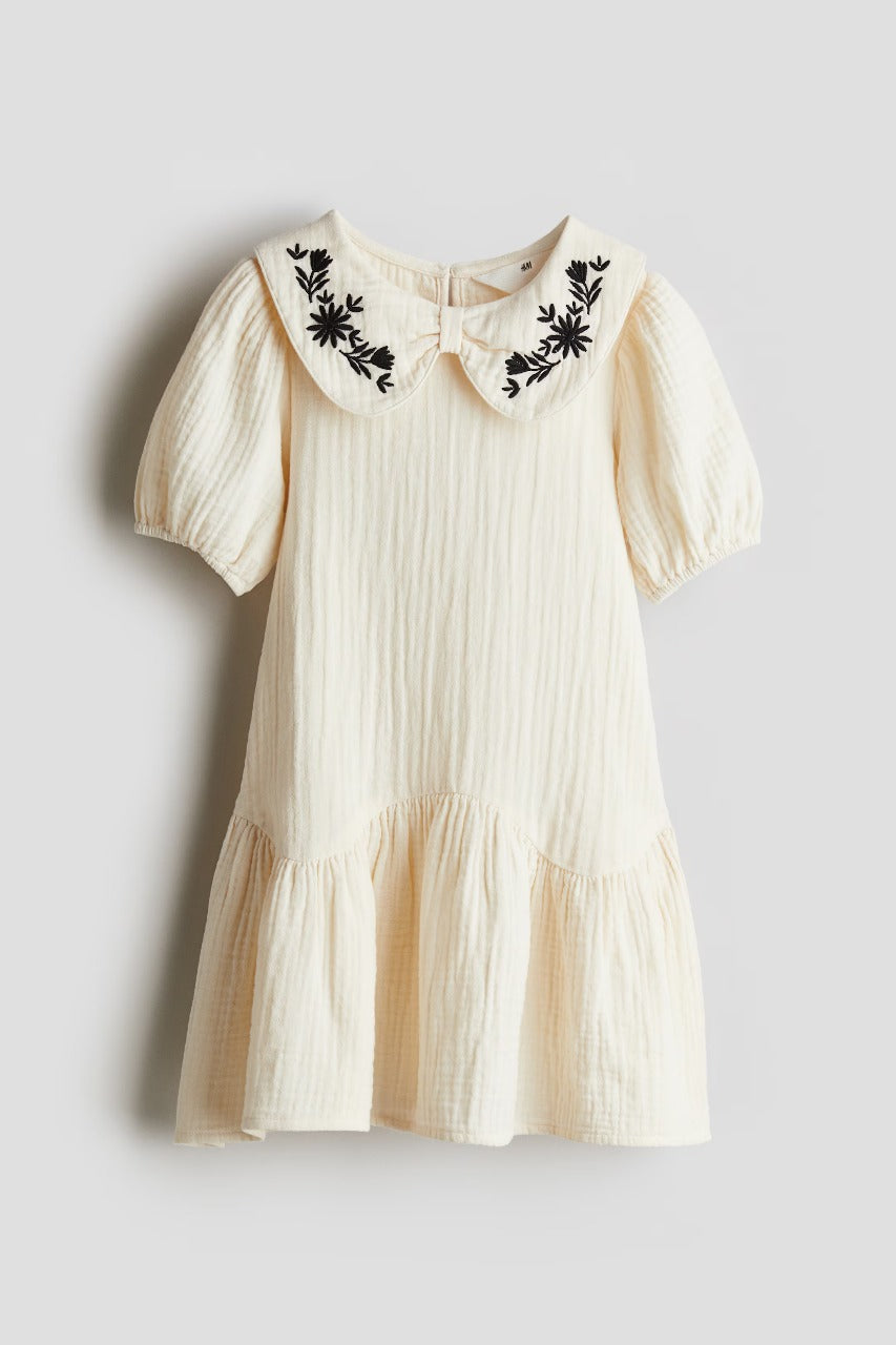 Vestido blanco niña H&M coello Peter pan 1257950002013