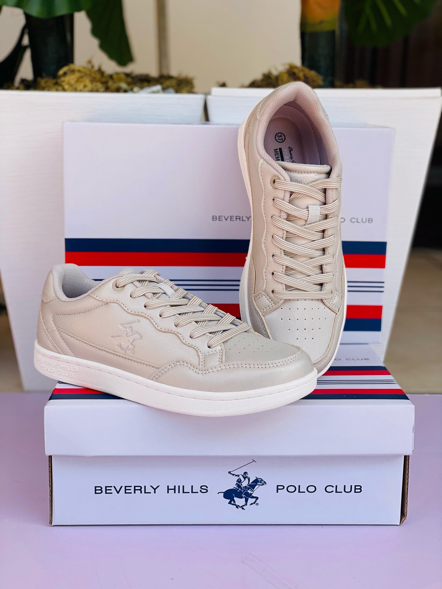 Tenis polo club gris para mujer GLORY-PRL-W6-B