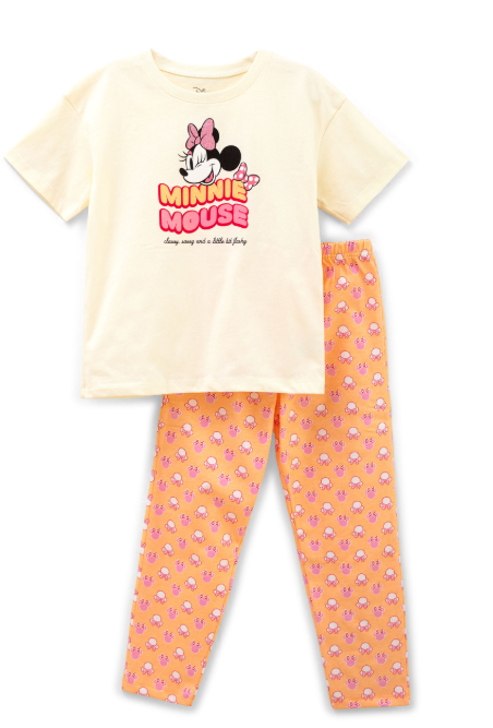 Pijama Classy Minnie 2 niña St Jacks manga corta 2080181201