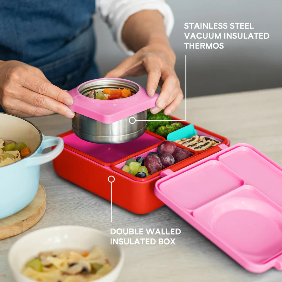 Lonchera accesorio para comida antiderrame niña OMIELIFE bento box
