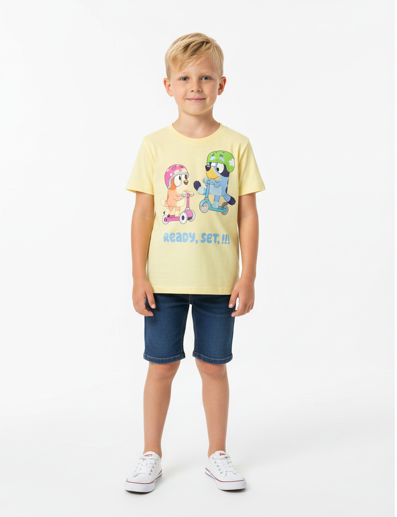 Set 3 Camisas niño Bluey
