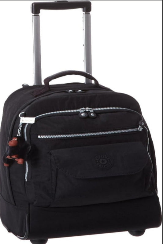Mochila ruedas Kipling negra