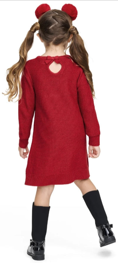 Vestido rojo sueter Childrens Place 25734128