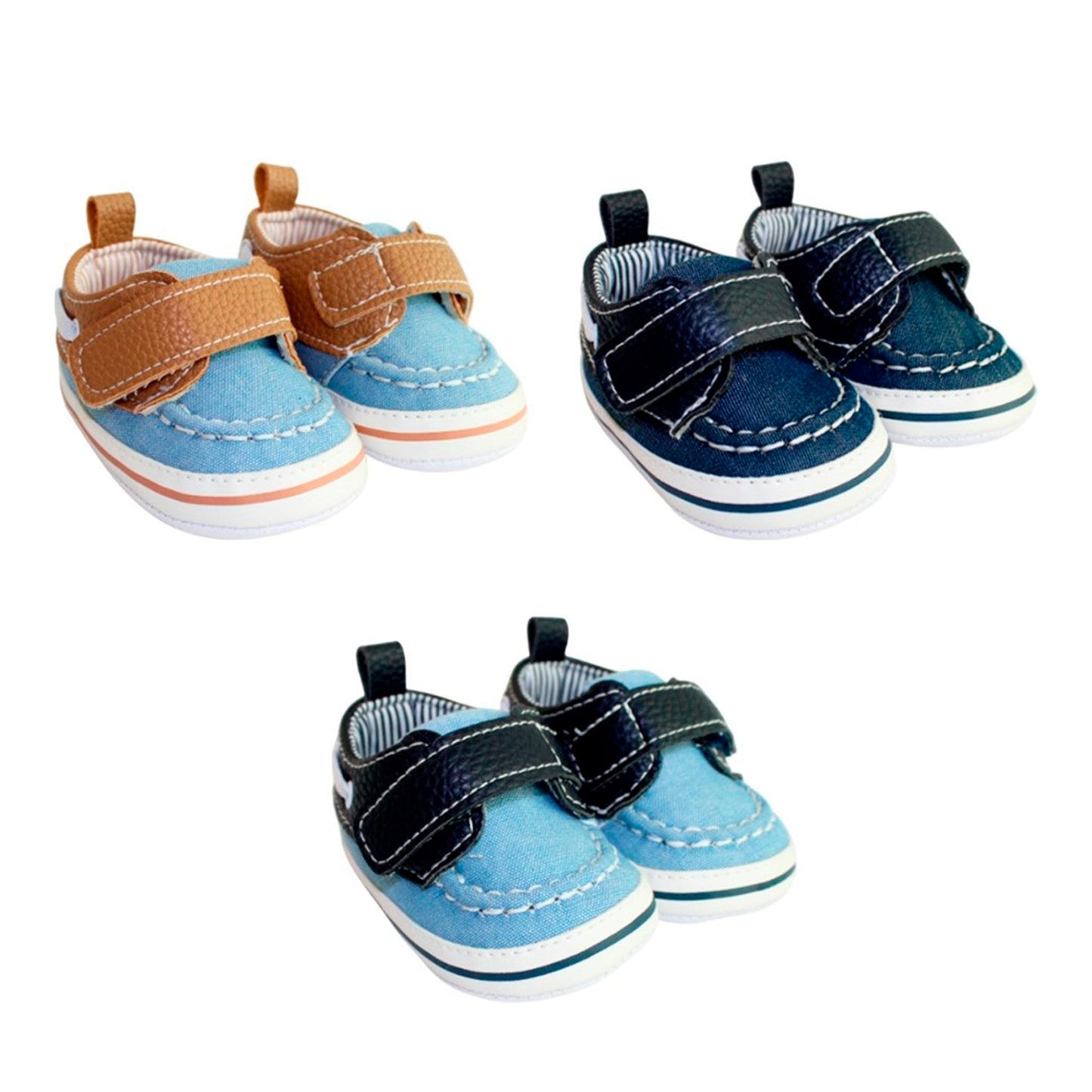 Tenis azul cielo/oscuro niño Tinytots TBDSF1036-ICC