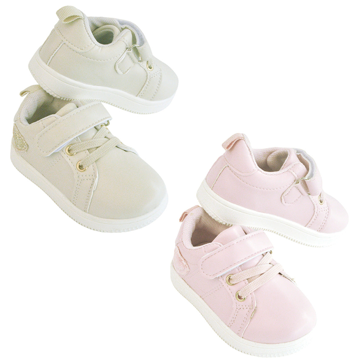 Tenis beige bebe niña Tinytots TGP35496-ICC