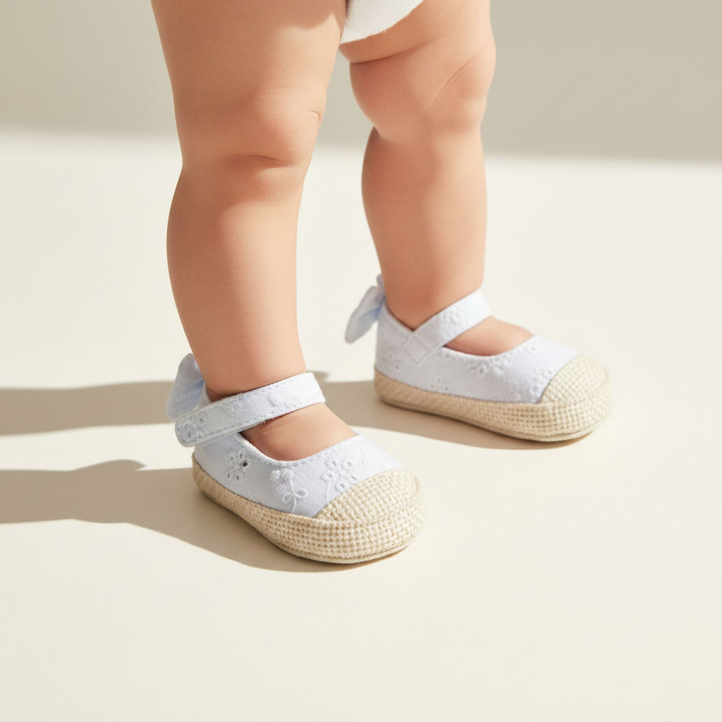 Zapatillas blanco bebe niña Tinytots TGR34564-ICC promo 3x1000