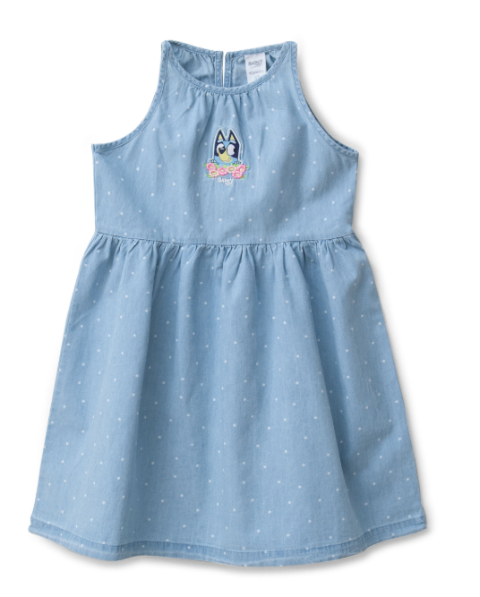 Vestido niña Bluey azul Spring St Jacks 2090043602