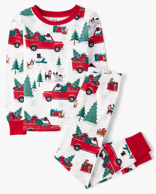 Pijama Set 2 piezas place unisex navidad navideña 58819312