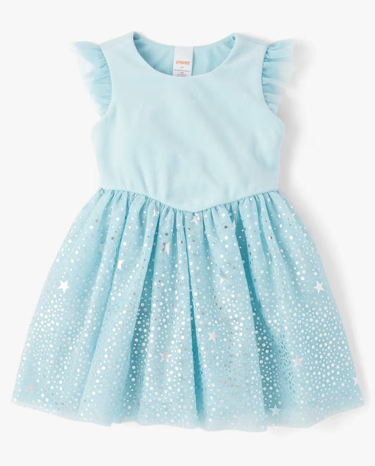 Vestido azul celeste  niña Gymboree 77832688