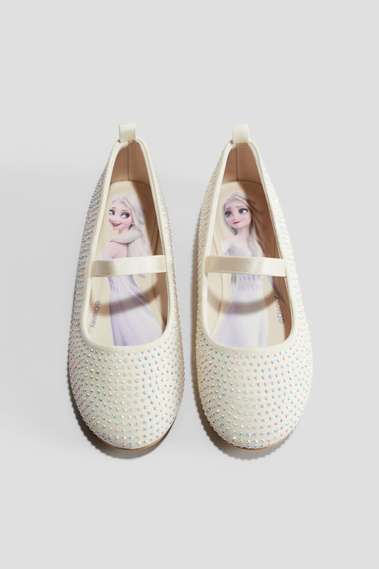 Zapatillas blancas frozen H&M niña