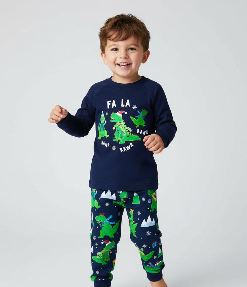 Pijama navideña 2 piezas niño place 84954864