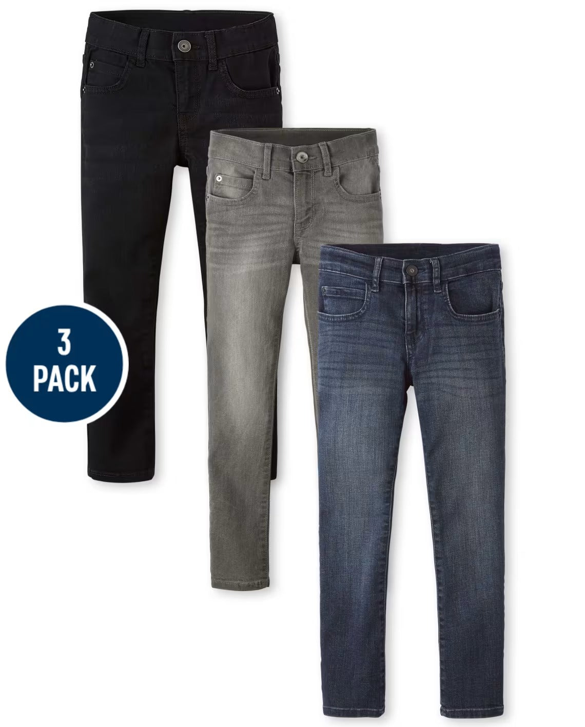 Pantalon Jeans 3 colores niño Childrens Place 3022291