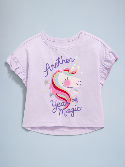 Camisa blusa unicornio niña Old Navy