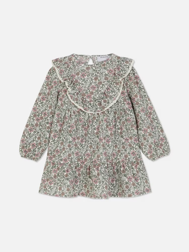 Vestido floreado rosado niña Primark