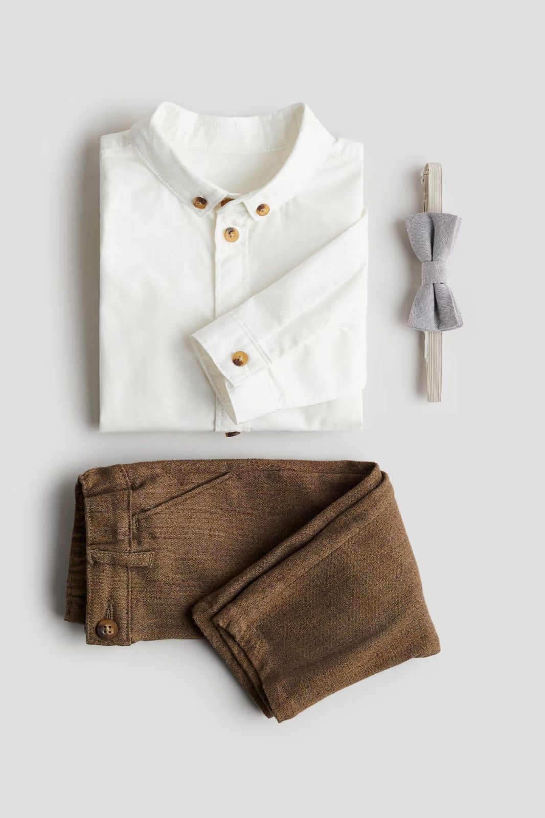 Set 3 piezas blanco formal niño H&M