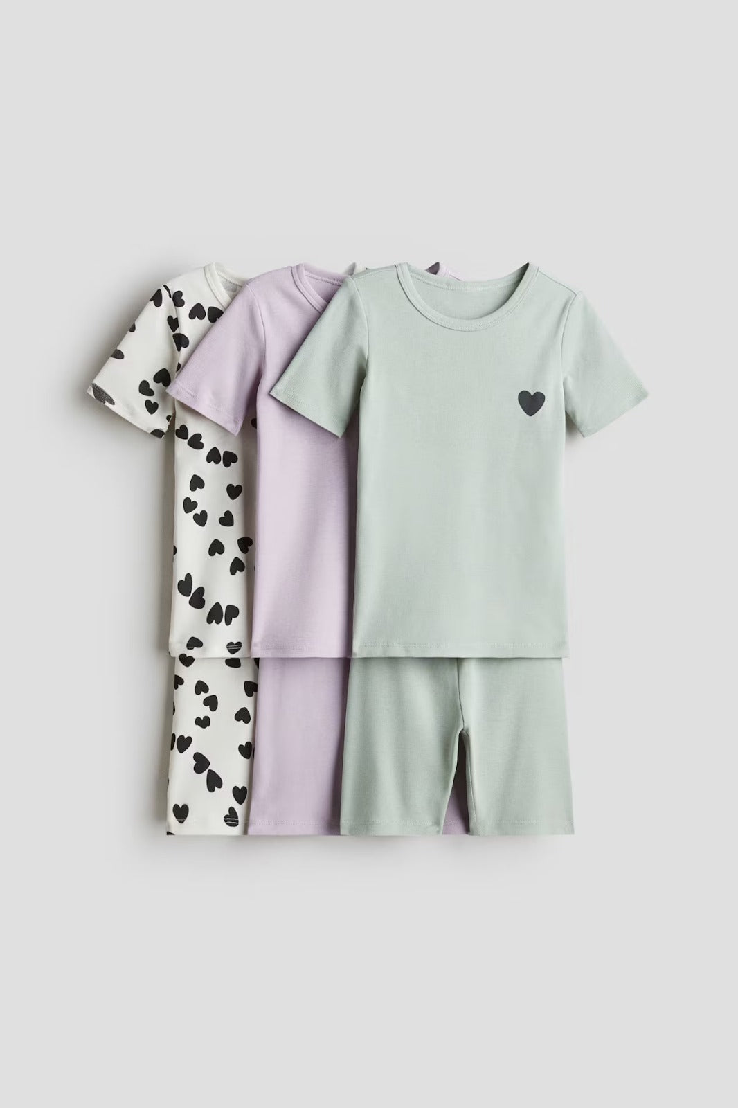 Set 3 pijamas niña H&M 1292076