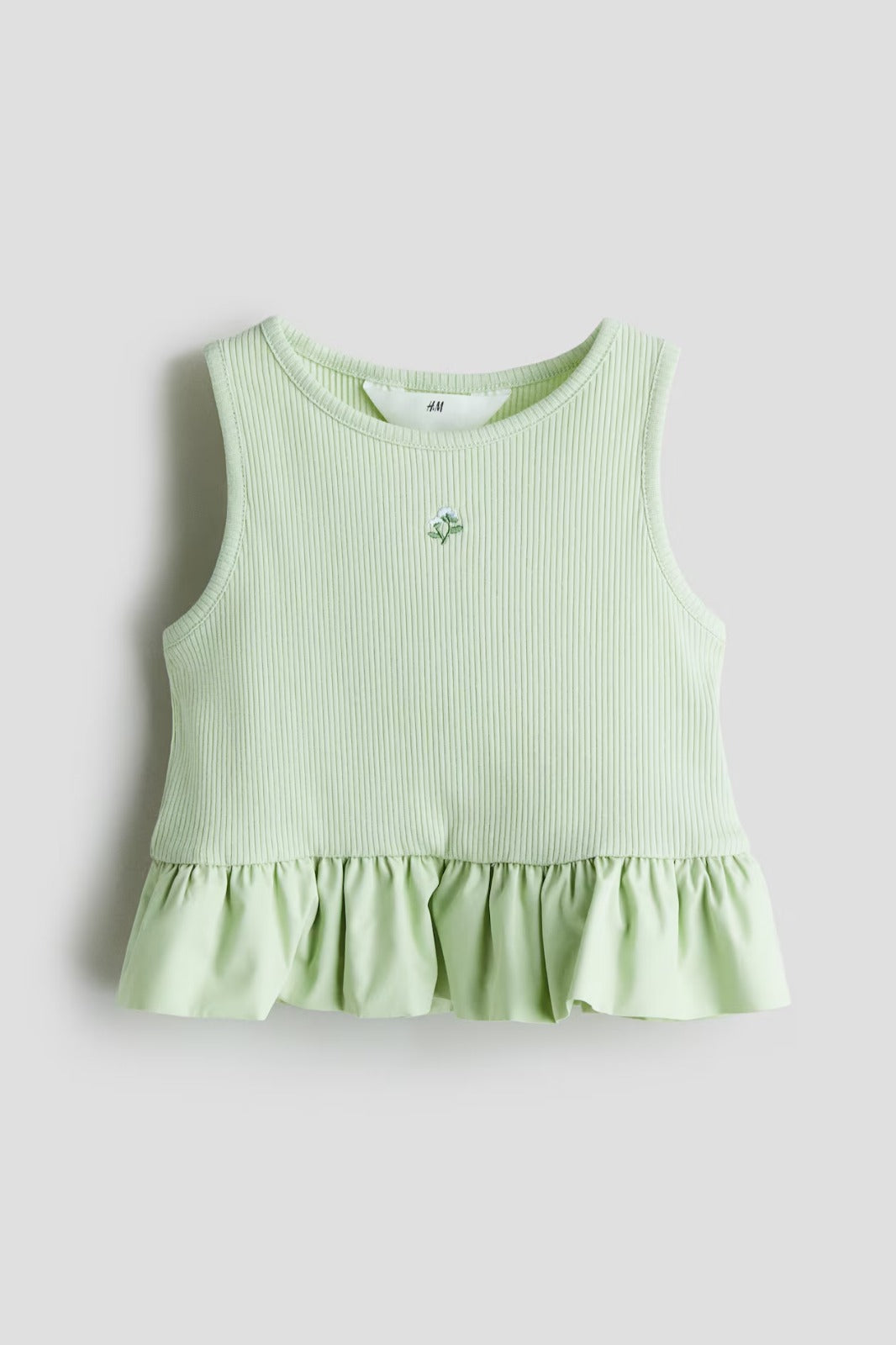 Camisa verde niña H&M 1295498