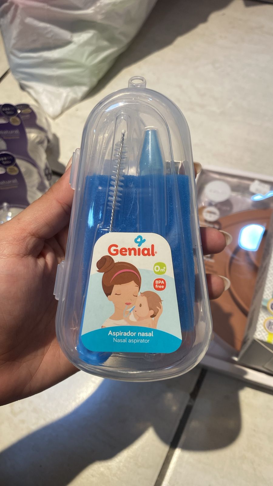 Aspirador nasal genial