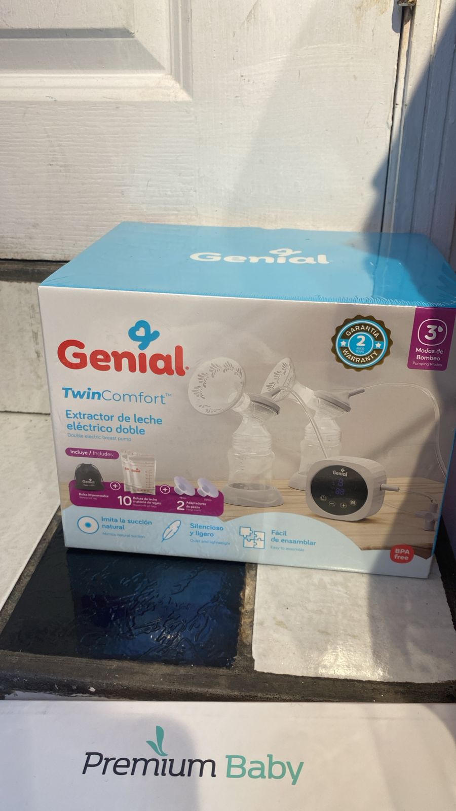 Extractor de leche electrico doble Genial bebe niño niña