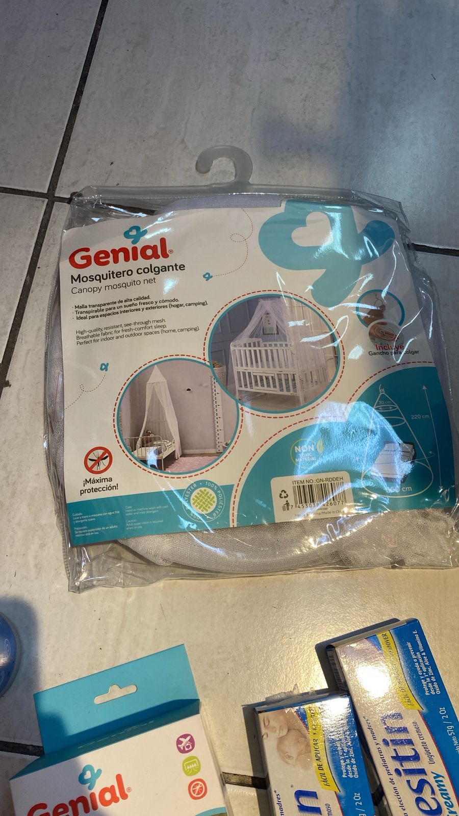 Mosquitero colgante genial bebe niño niña