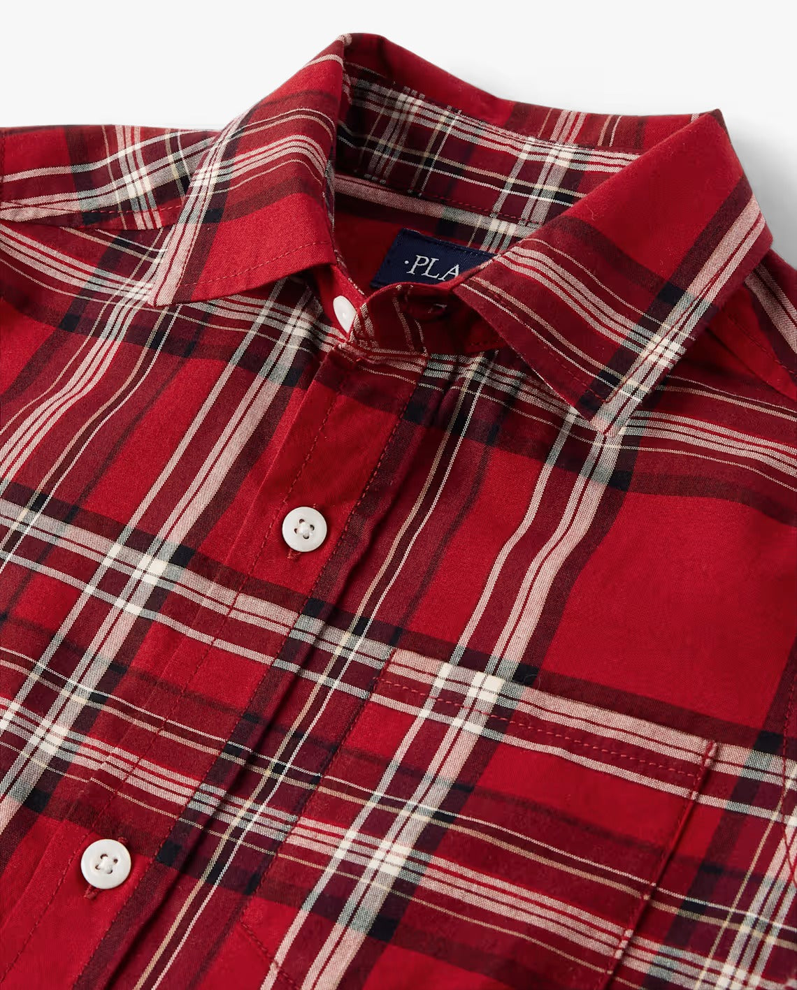 Camisa roja niño cuadros Childrens Place 3057218003