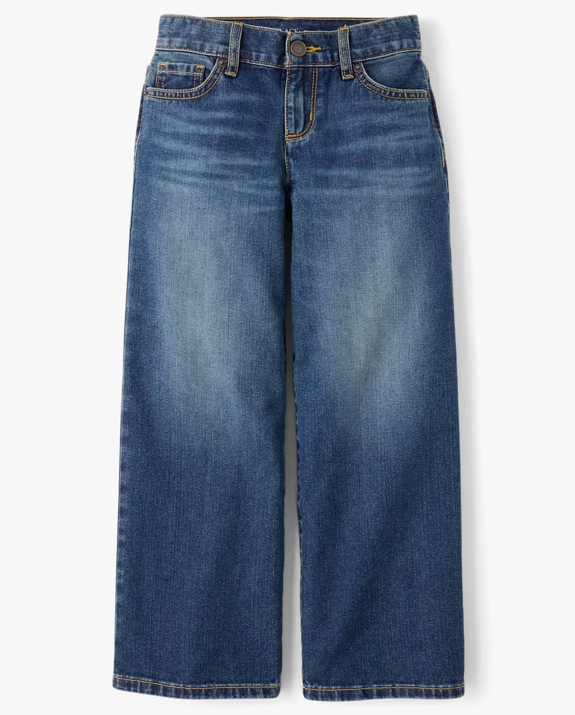 Pantalon cargo acampanado niña azul Childrens Place 3055025