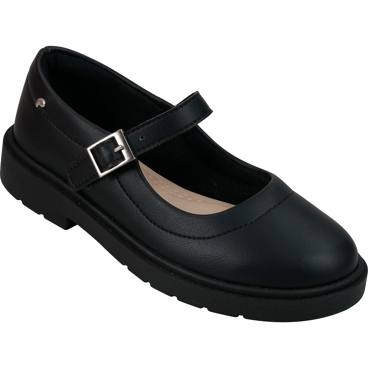 Zapatos escolares negros niña PAMPILI 480.016.002