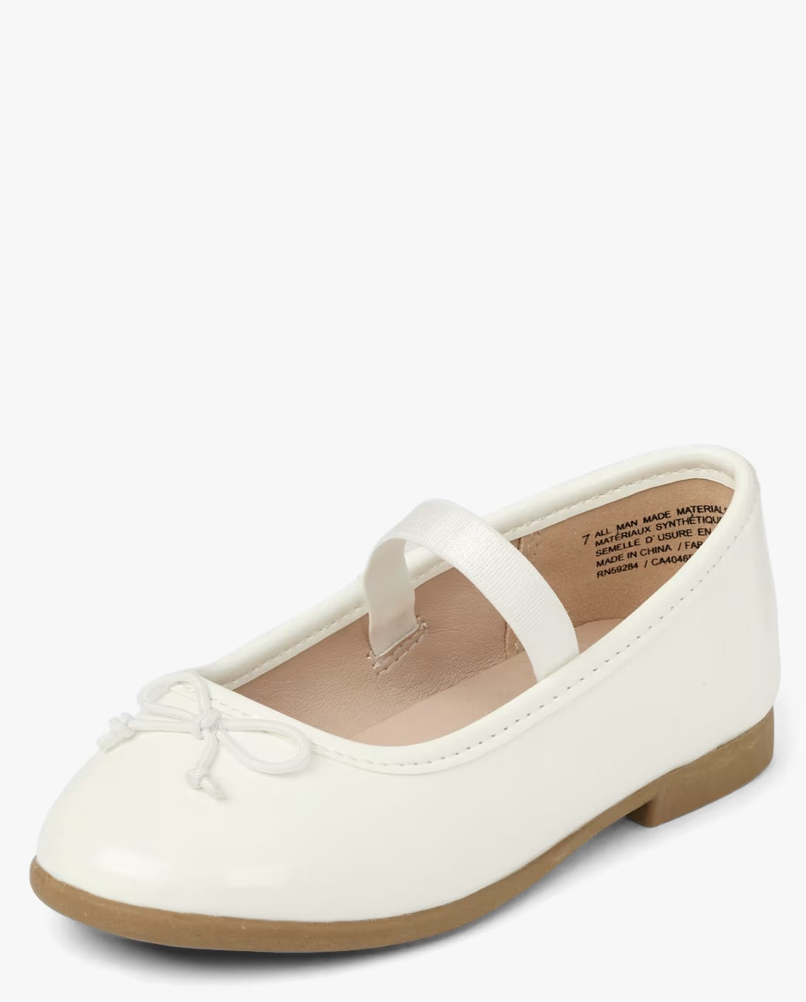 Zapatillas blancas chongo bebe niña Childrens Place 3052334