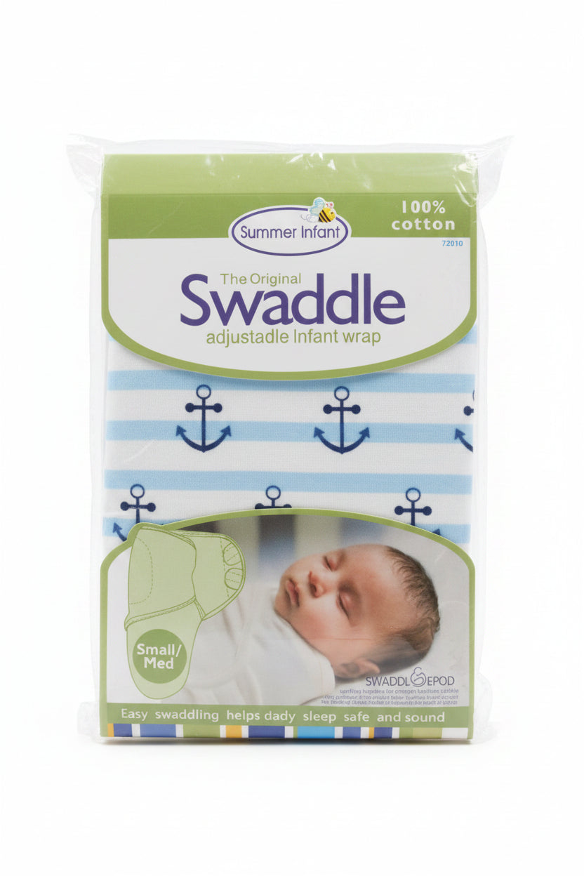 Saco de dormir pijama blanca azul bebe niño niña