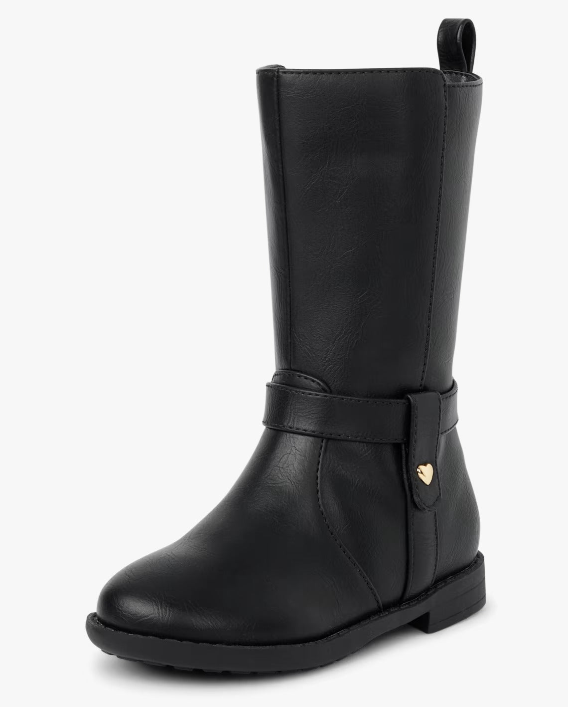 Botas negras altas Childrens place niña
