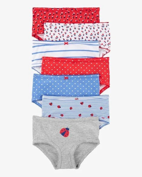 Set 7 paquete ropa interior niña Carters 3H603610