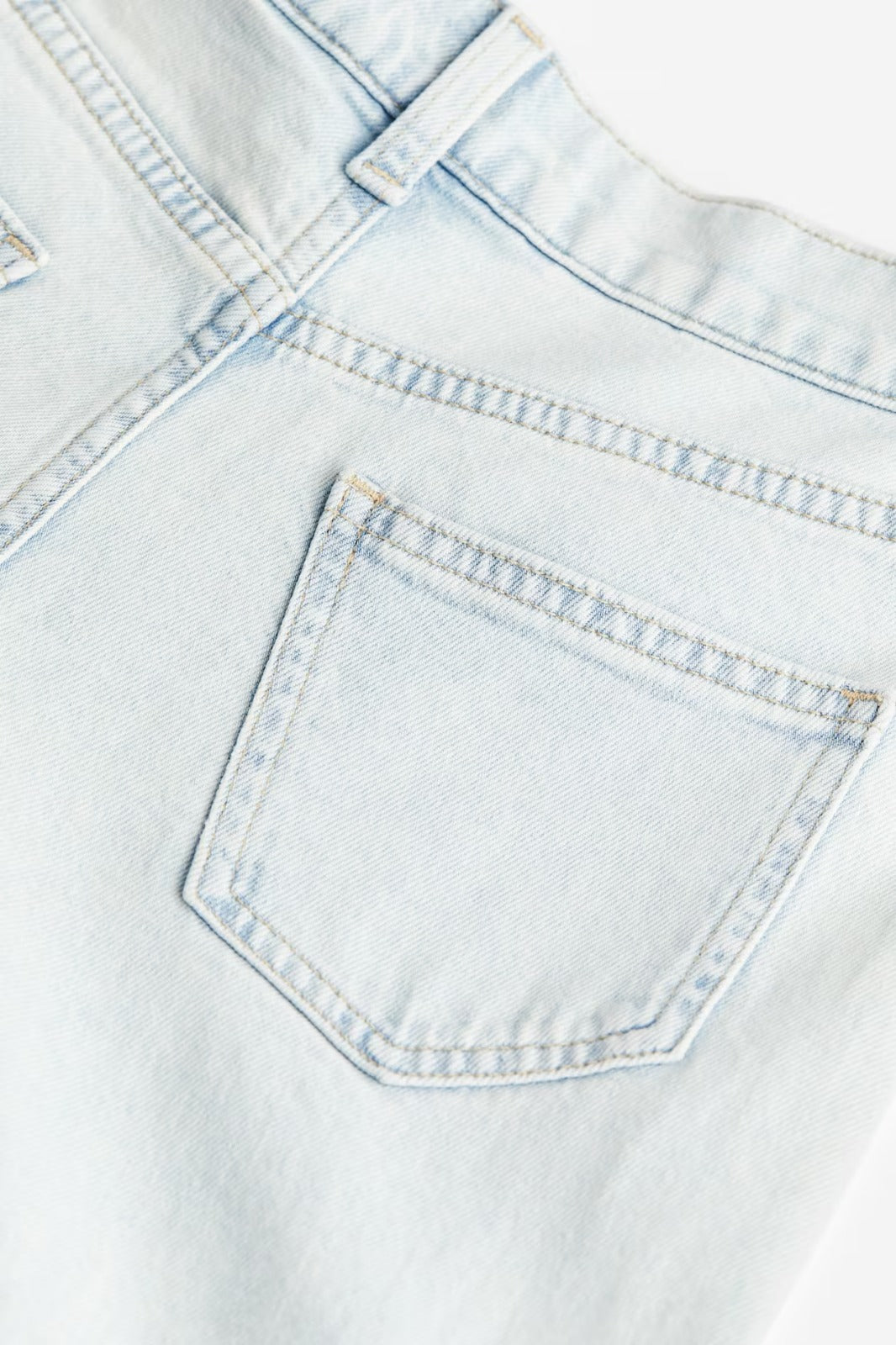 Pantalón azul jeans claro cargo H&M
