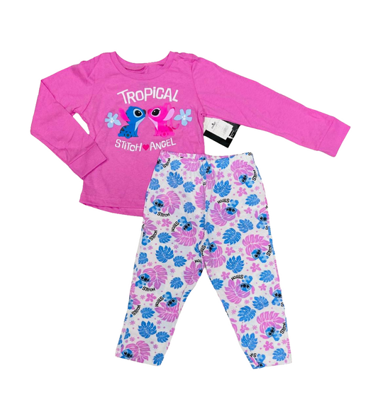 Pijama set 2 piezas stitch rosada St Jacks 2080179602