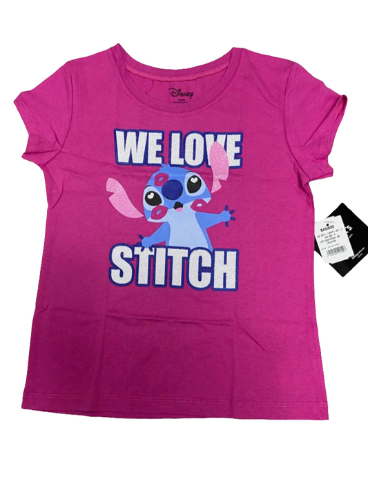 Camisa Stitch rosada niña st jacks  2030197302