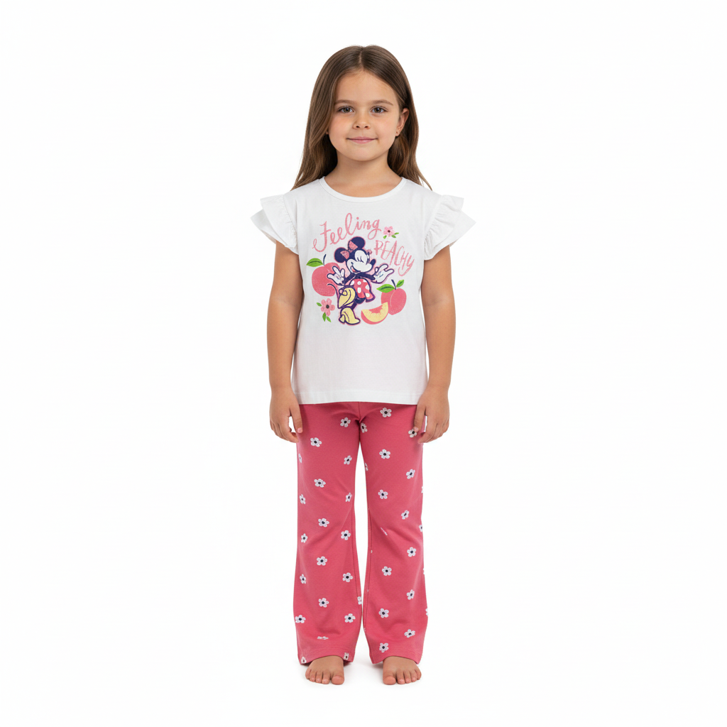 Set Camisa Blanca Pantalon Rojo - MINNIE PEACHES St Jacks 2000142502