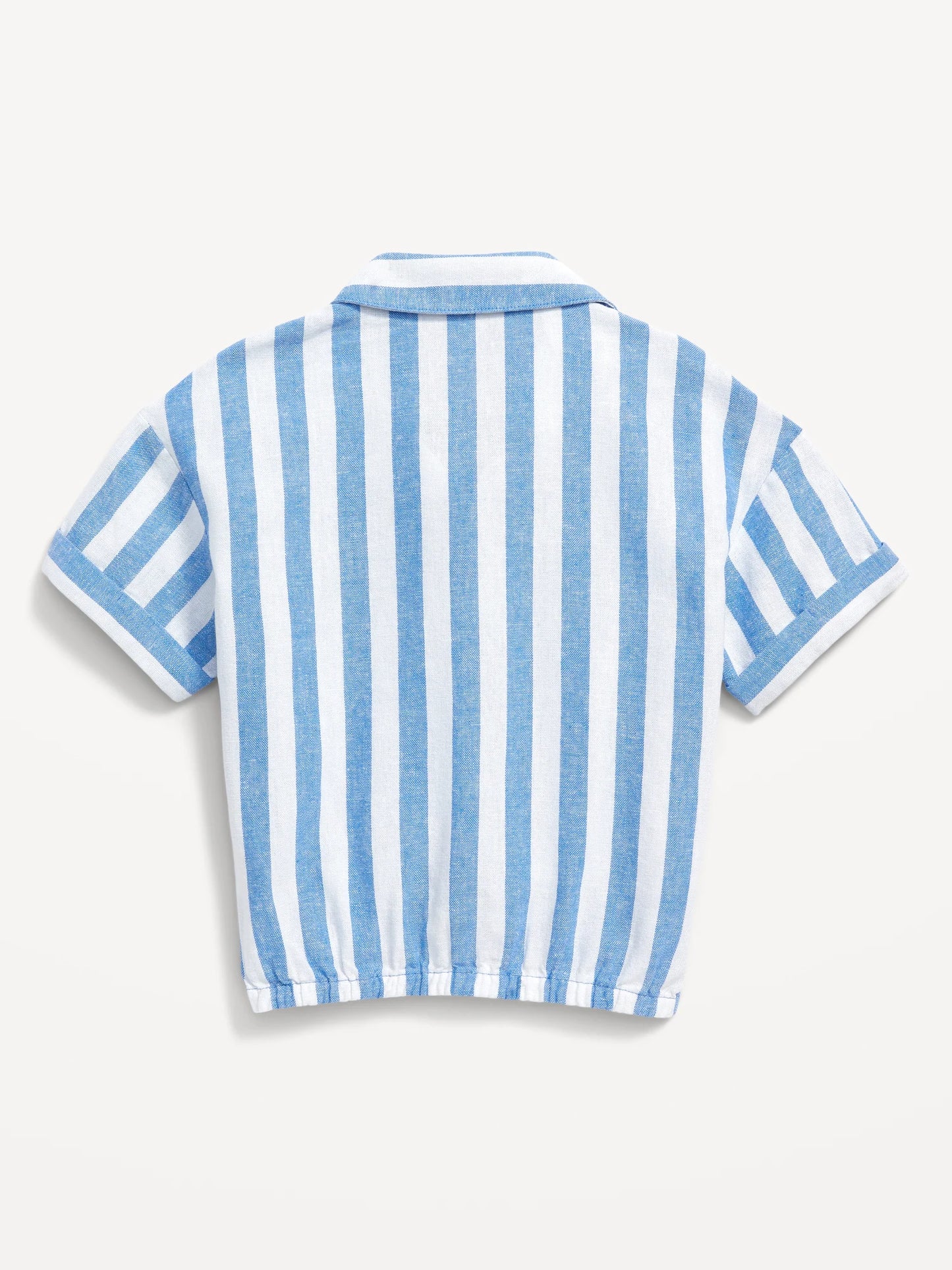 Camisa Rayas rosada old navy niña