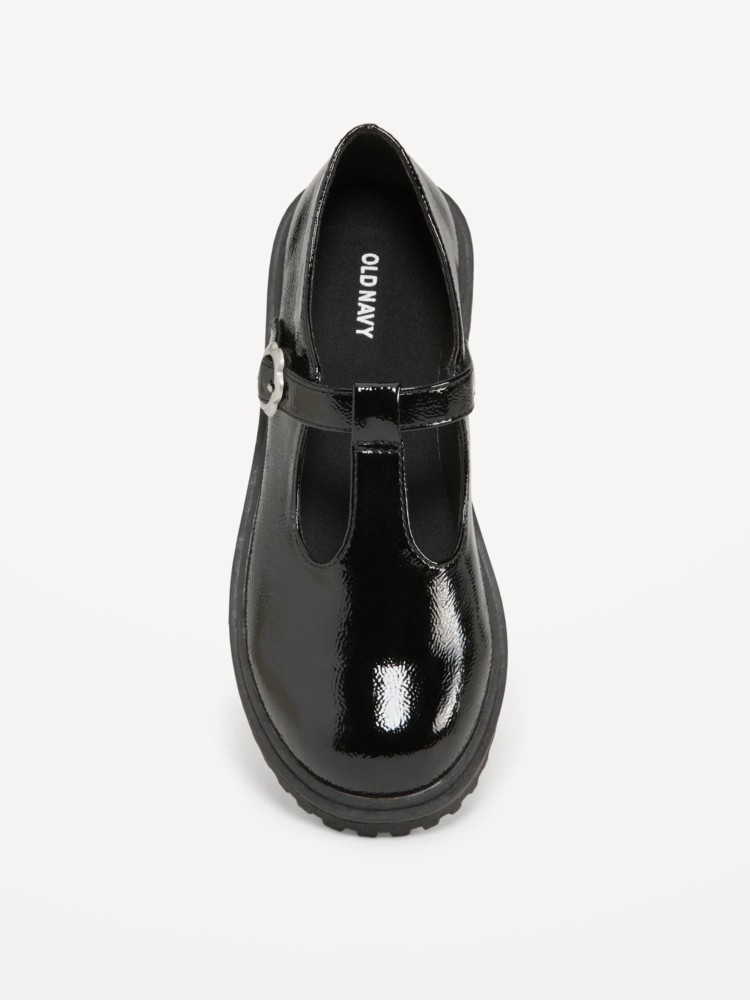 Zapatillas negras Charol old navy niña zapatos negros escolar