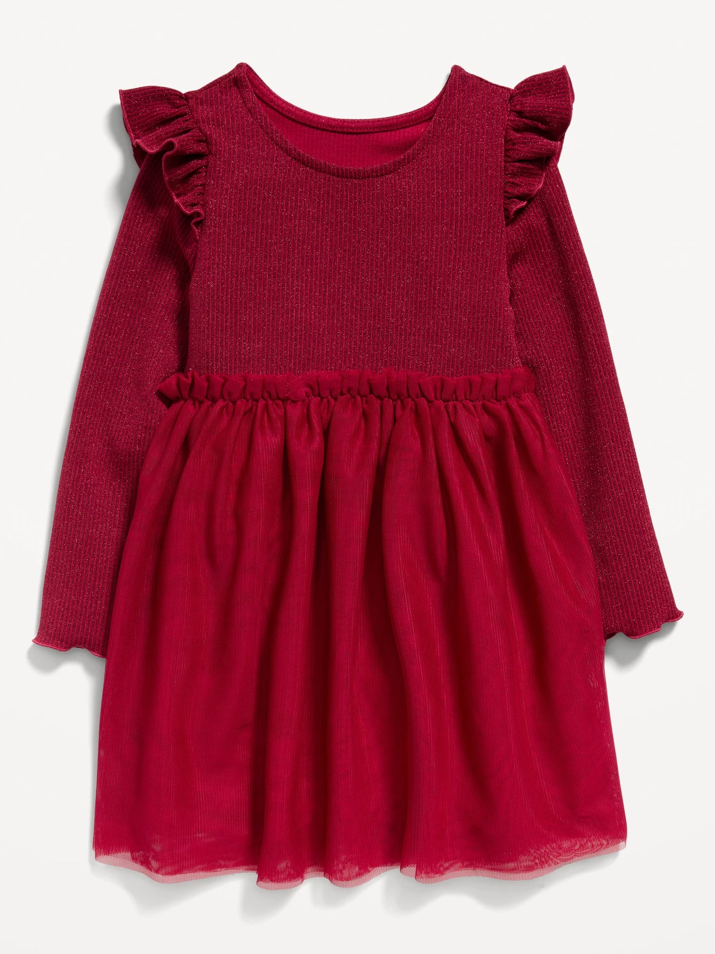 Vestido rojo bebe niña tutu revuelos Old navy 42532848