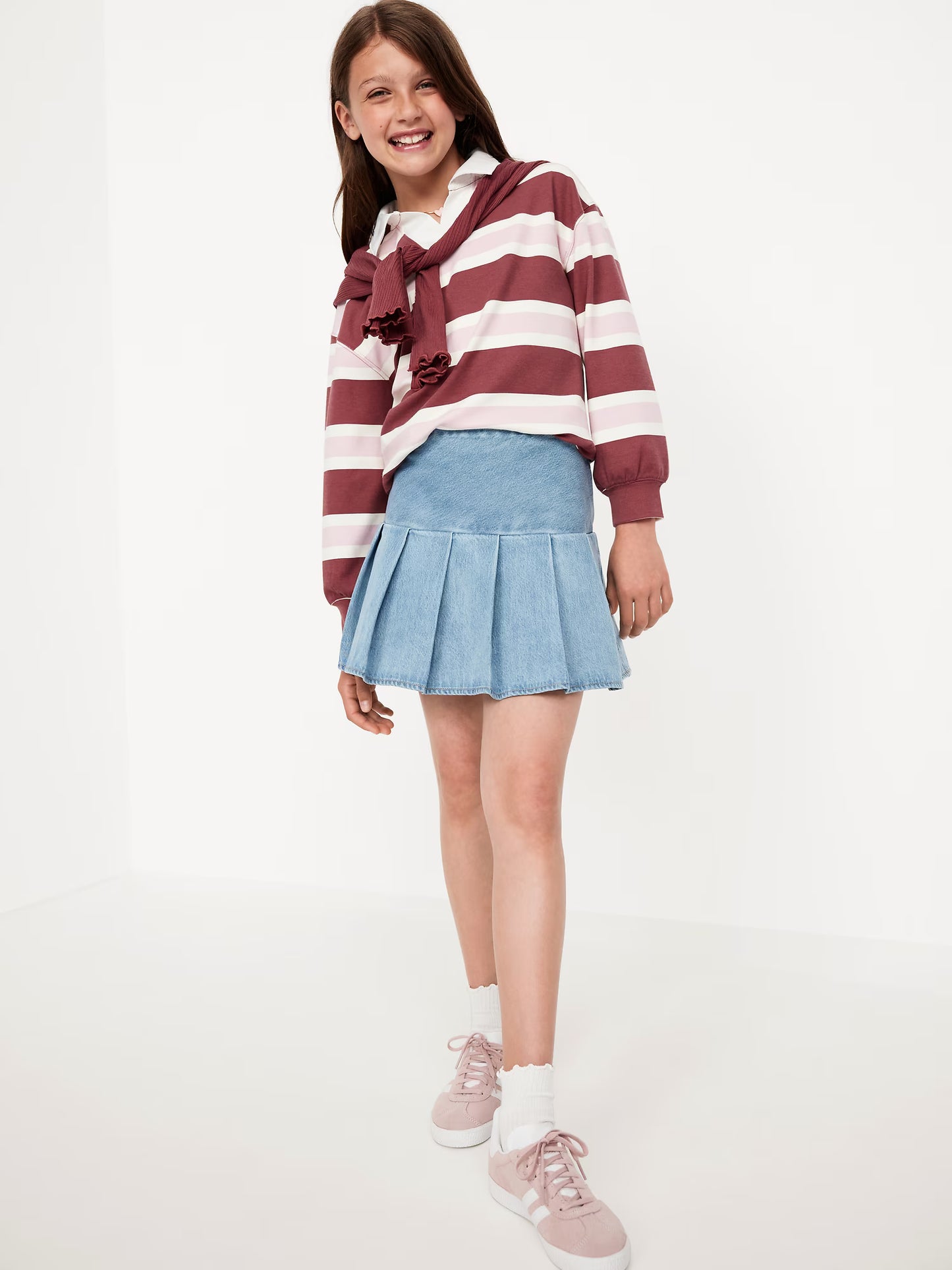 Falda short jeans niña Old Navy 802945