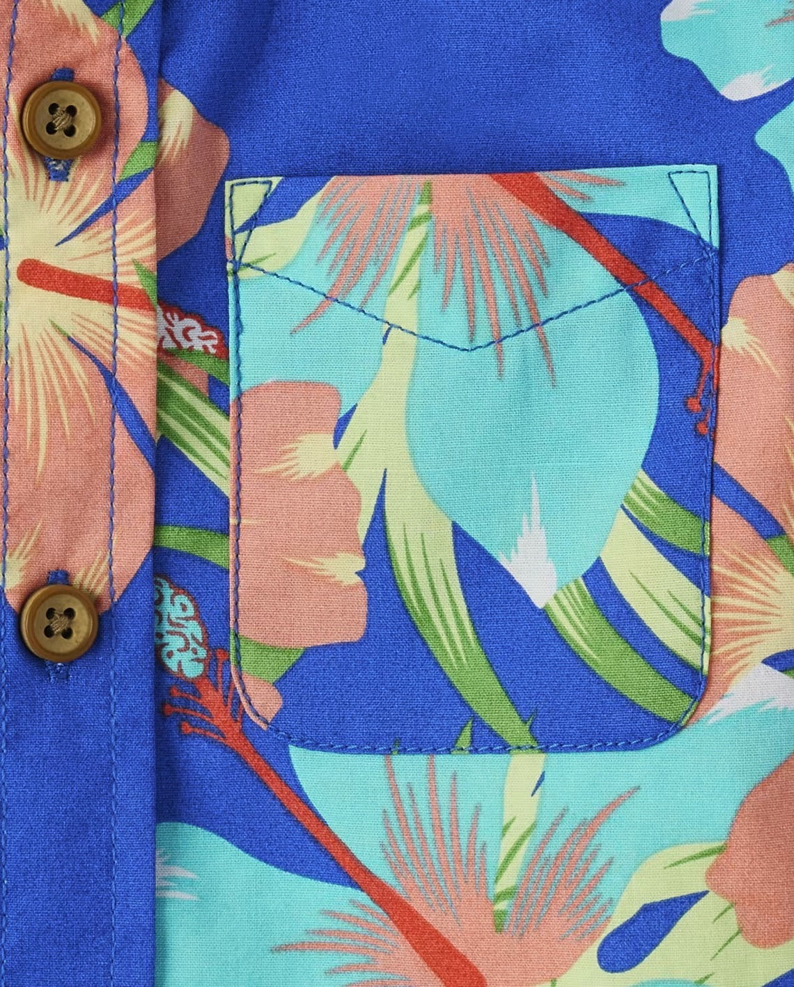 Camisa formal azul hawaiana Childrens Place niño